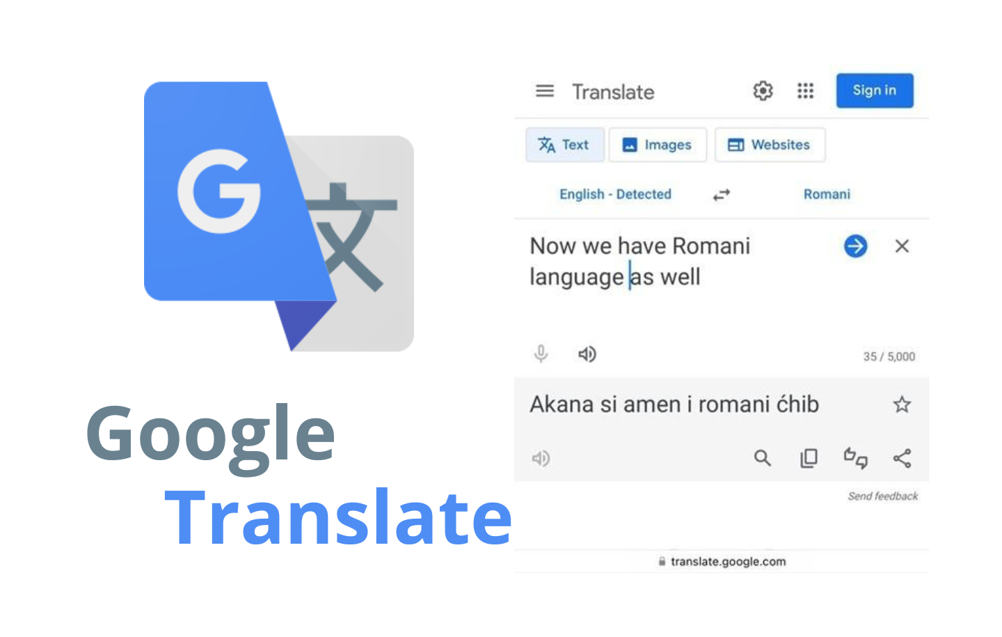 The Inclusion of the Romani Language in Google Translate